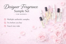 GHBB premium designer samples offer new scent ideas on the go.