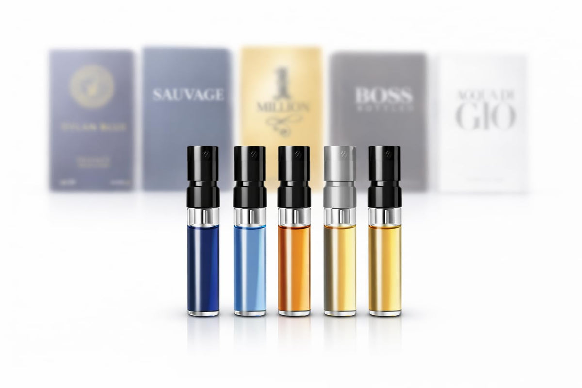 GHBB mens cologne sampler pack for on-the-go scent exploration