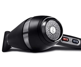 ghd Air Hair Dryer concentrator nozzle enables precise, sleek finishes.
