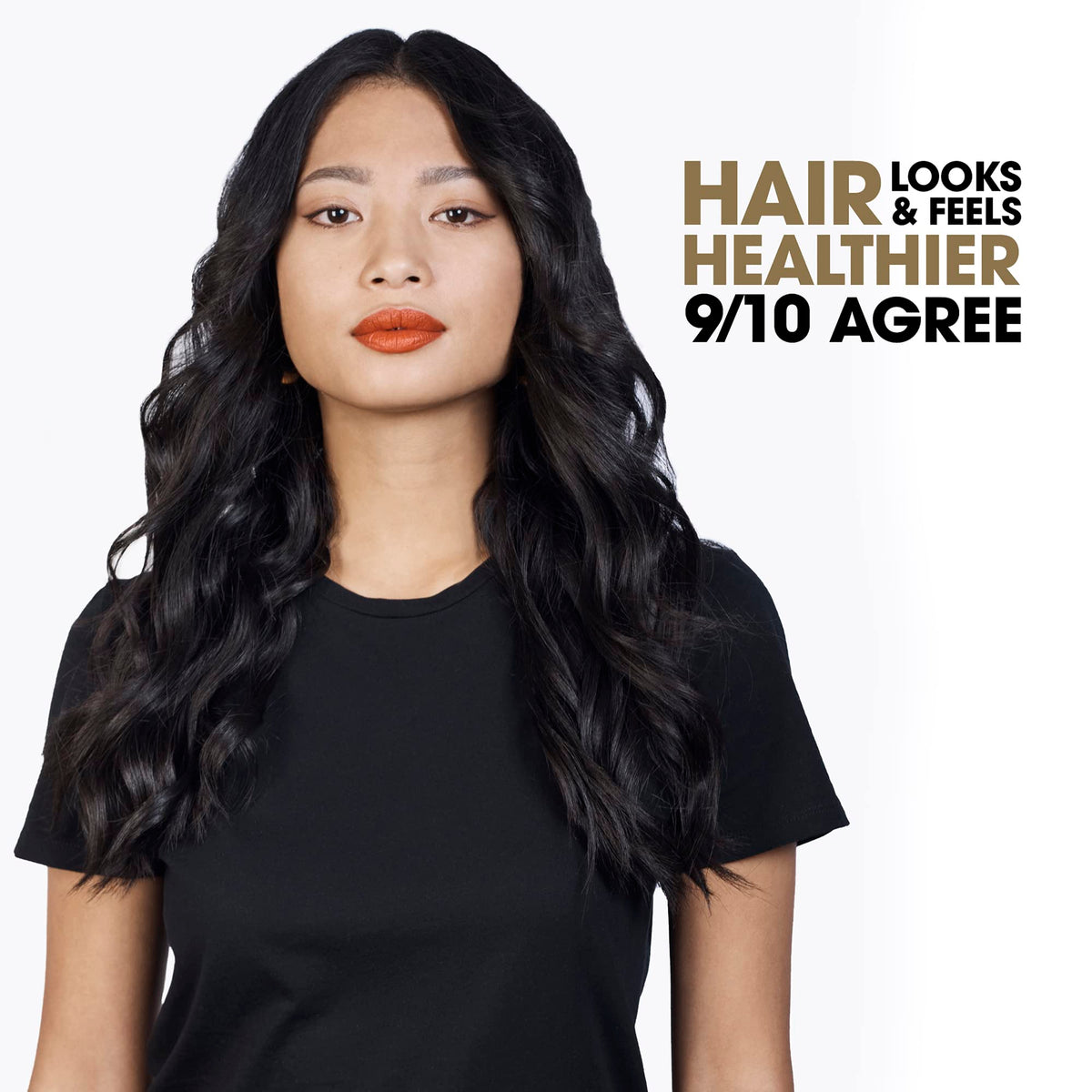 ghd Bodyguard Travel Heat Protectant bottle close-up showing light, residue-free formula.