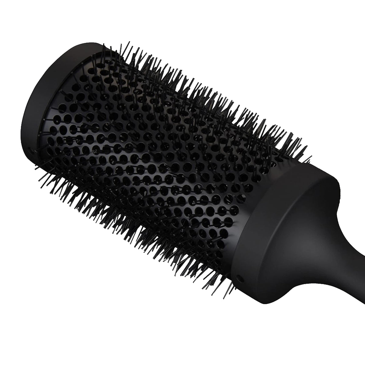 ghd ceramic vented round brush with soft touch handle for comfortable grip