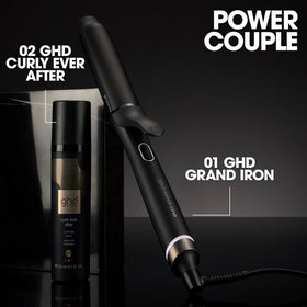 Protective glove and 8.8 ft cord enable flexible home styling with the Chronos Curve Grand.