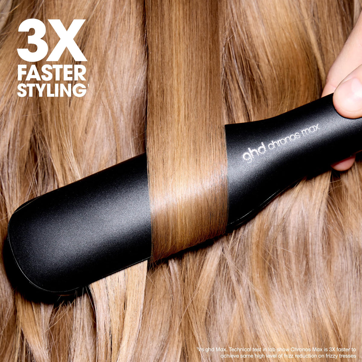 ghd Chronos heats up in 20 seconds for quick styling sessions