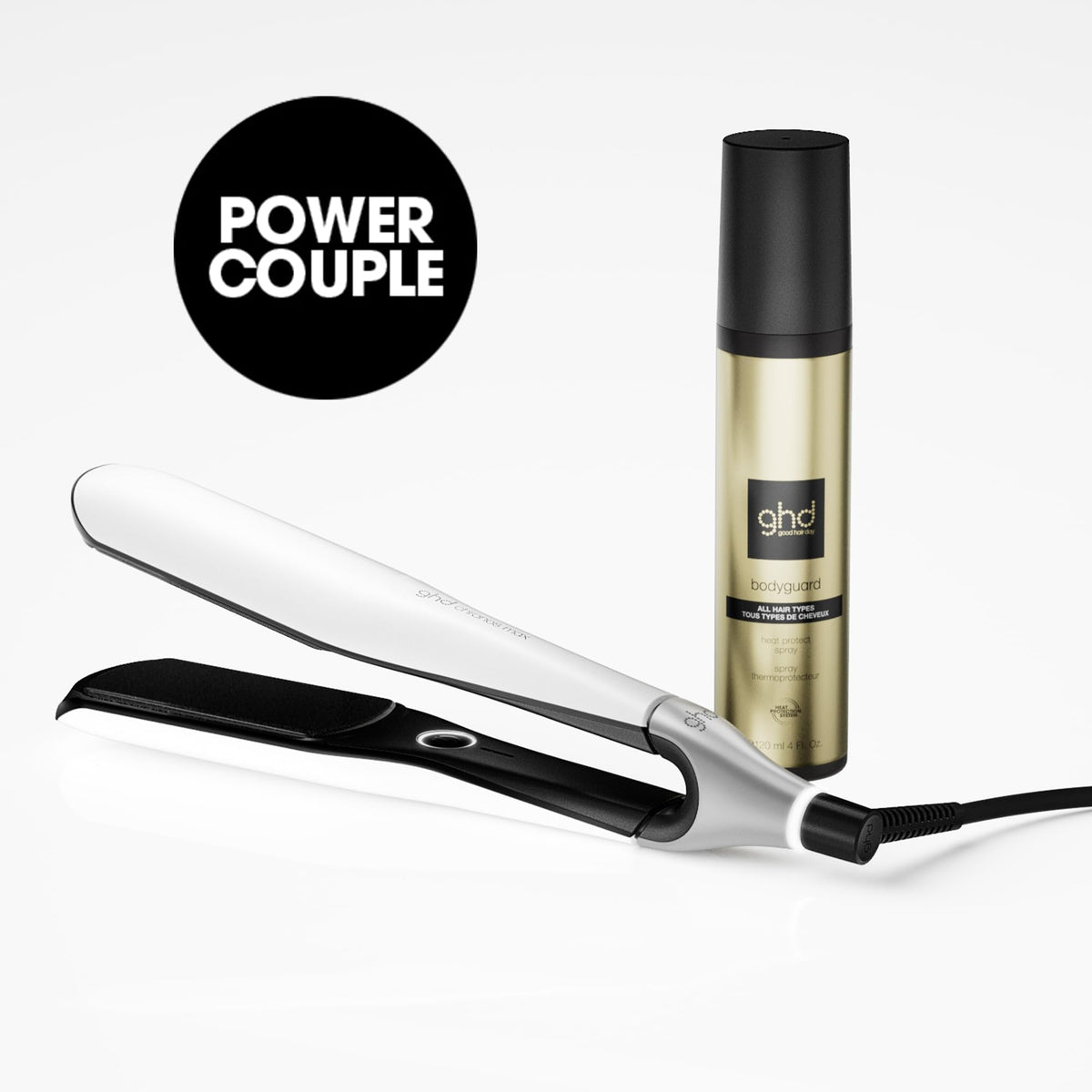 ghd Chronos Styler halo light UI signals status and readiness