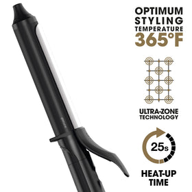 ghd Curve Classic Curl Iron auto sleep mode saves energy and safety.