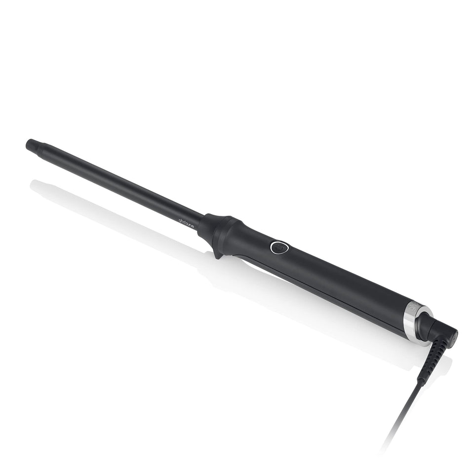 ghd Curve Classic Wave Wand with 0.5 inch oval barrel for defined salon curls at home.