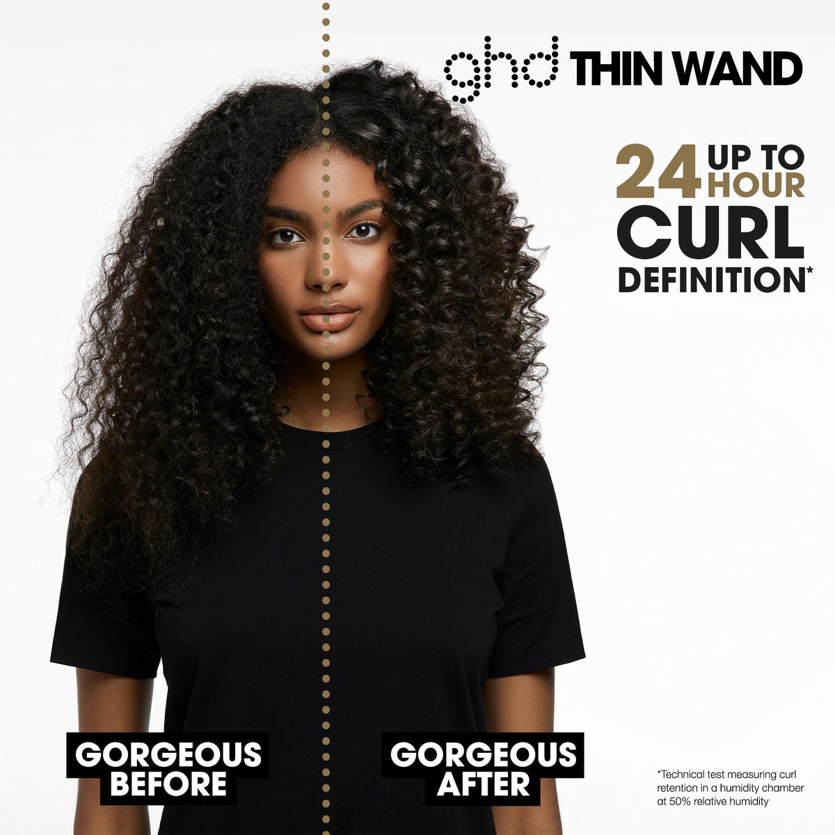 ghd Curve Classic Wave Wand for beachy waves in minutes.