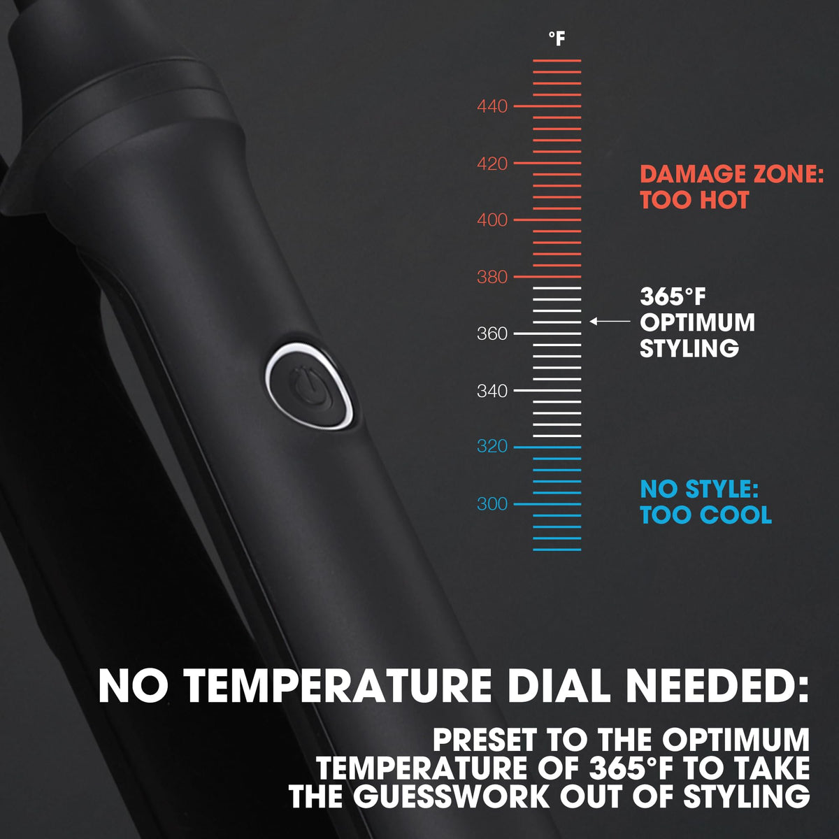 ghd Curve Classic Wave Wand creates Hollywood-style curls with lasting shine.