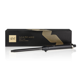 ghd Curve Classic Wave Wand compatible with universal voltage for global use.