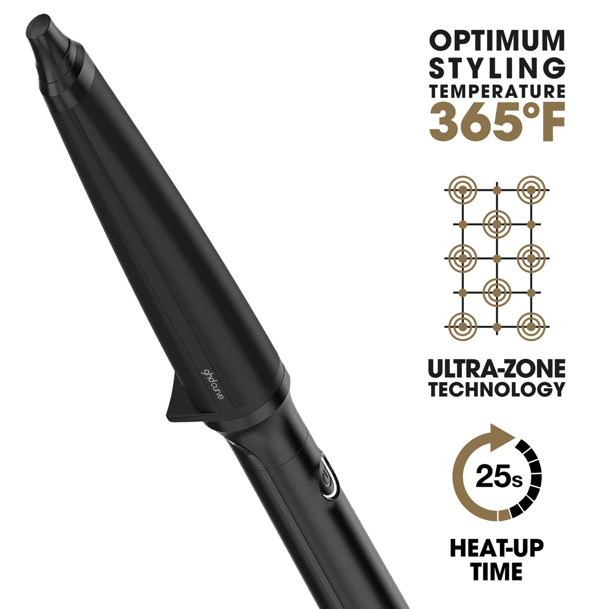 ghd Curve Creative Curl Wand automatic sleep mode after 30 minutes of inactivity
