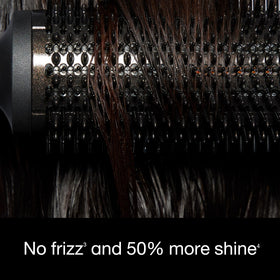 ghd Duet Blowdry elliptical barrel for smooth, frizz-controlled finishes.