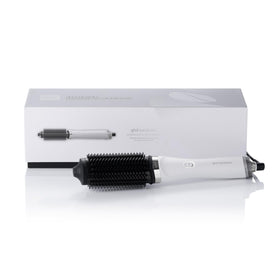 ghd Duet Blowdry in action showing wet-to-dry styling for salon-like results.