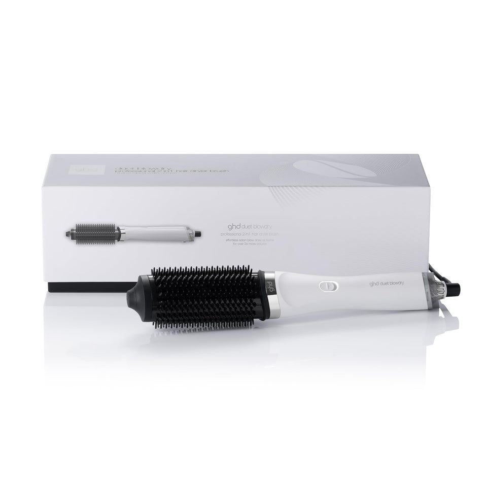 ghd Duet Blowdry in action showing wet-to-dry styling for salon-like results.