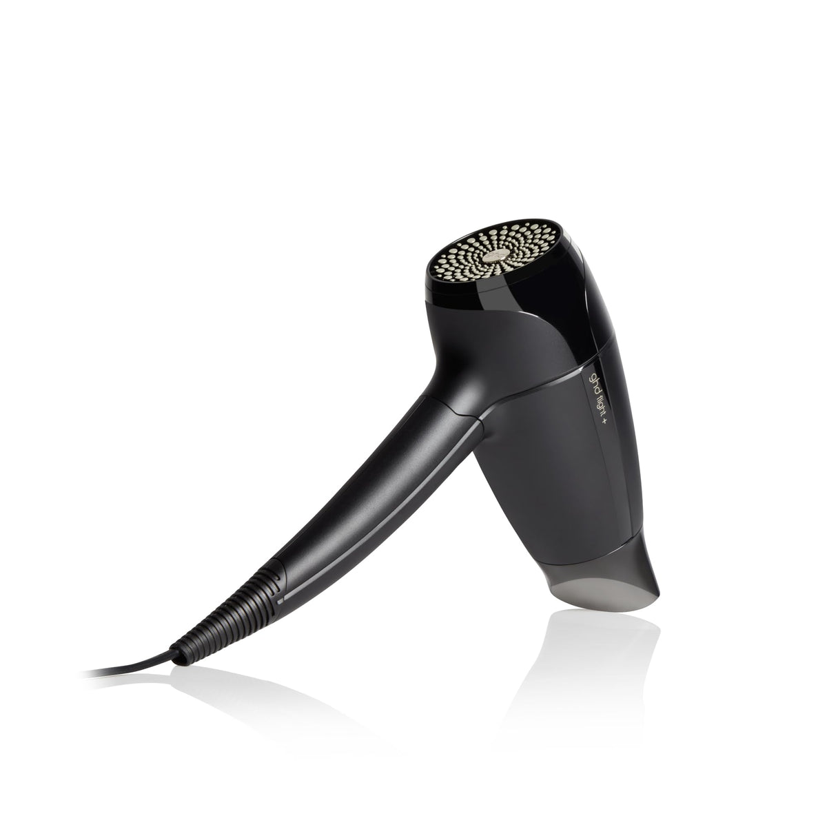 ghd Flight+ auto shut-off protects hair from overheating.