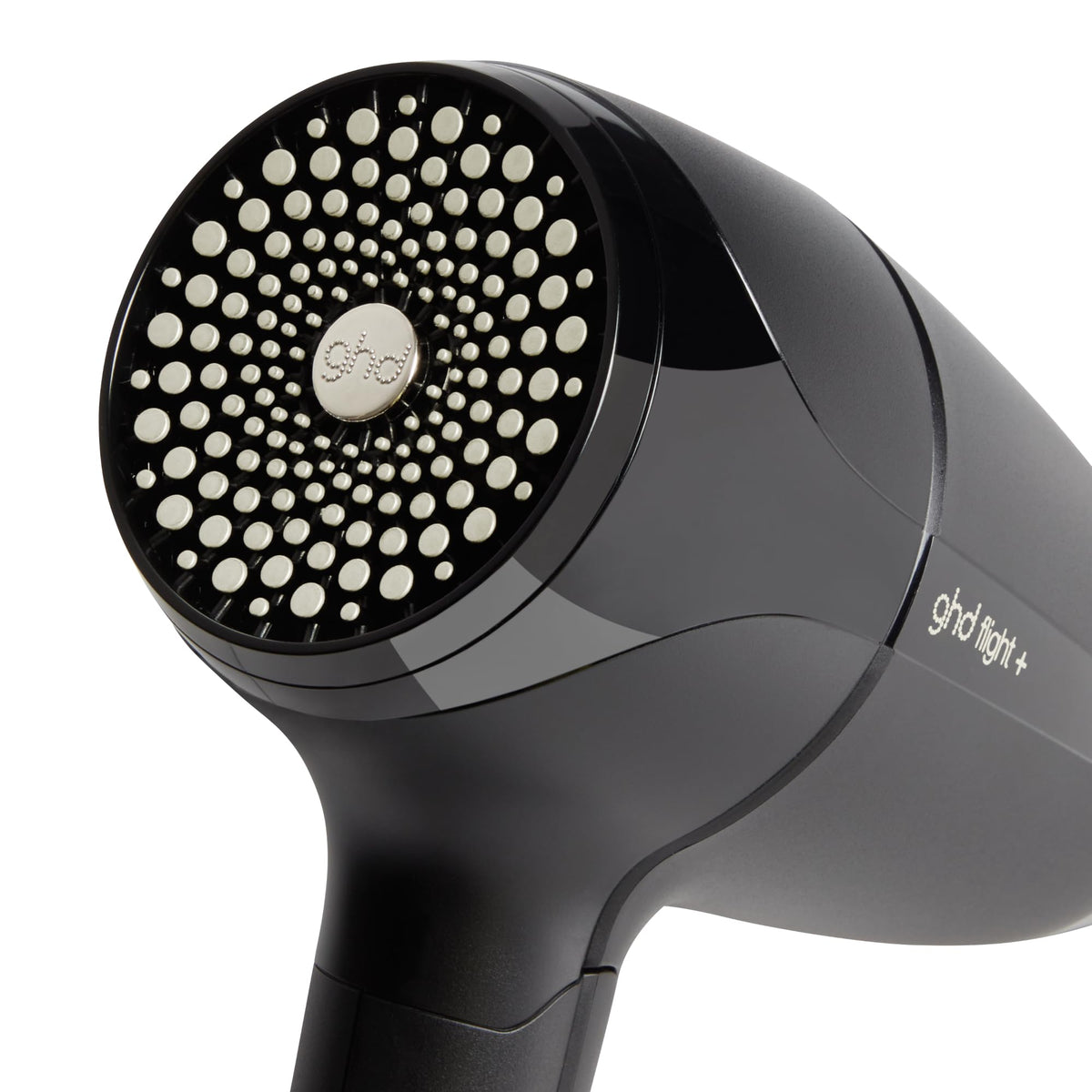 ghd Flight+ ionizer technology helps reduce frizz and boost shine.