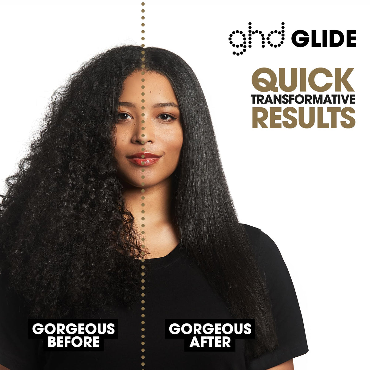 ghd Glide smoothing hot air brush ceramic heater provides even heat across strands