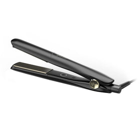 ghd Gold Styler with 1-inch ceramic plates for sleek straight hair.