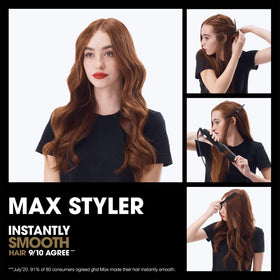 ghd Max Styler 30-second heat-up saves time in busy mornings