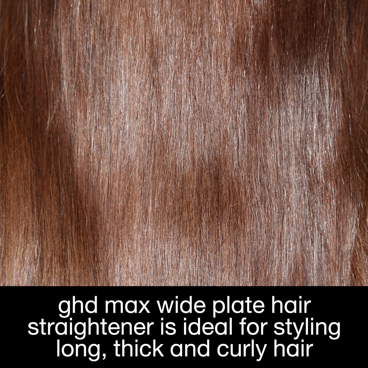 Rounded barrel on ghd Max Styler for versatile straightening and curling