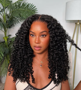 GHkfs Burmese Curly Wig breathable cap keeps you cool all day