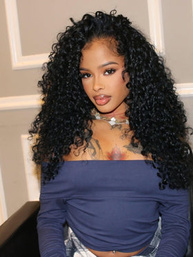 GHkfs Burmese Curly Wig is dye-ready and styling versatile
