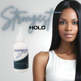 GhostBond Platinum invisible bond delivers a seamless, residue-free finish on skin.