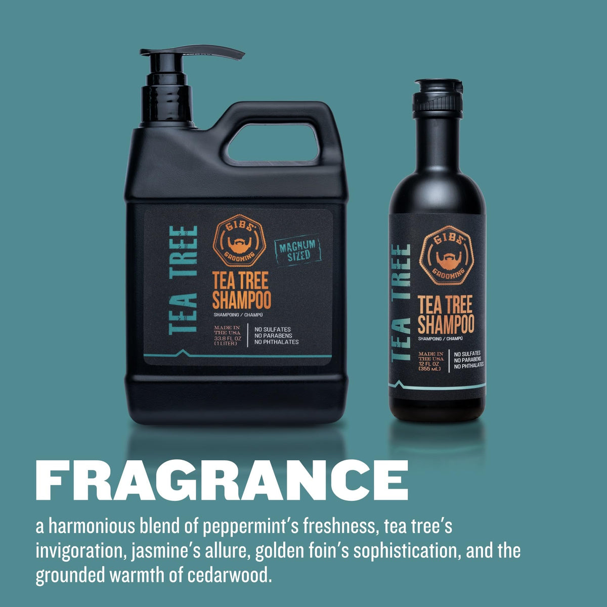 GIBS Grooming Combo Box on bathroom shelf for easy daily routine.
