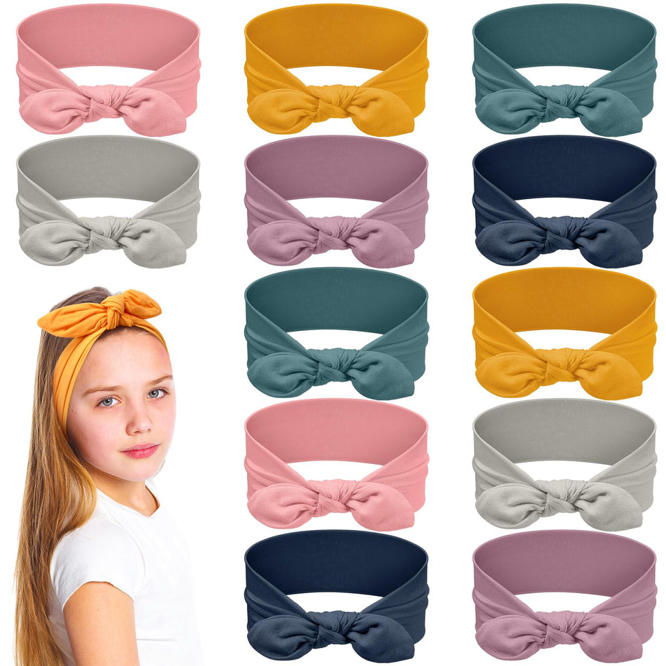 Giegxin headbands in multicolor with removable rabbit ears for versatile styling