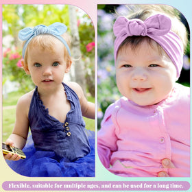 Giegxin girls wearing headbands during activities to keep hair in place.