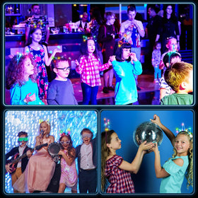 Giegxin glow headbands suited for parties, Halloween, and photo props.