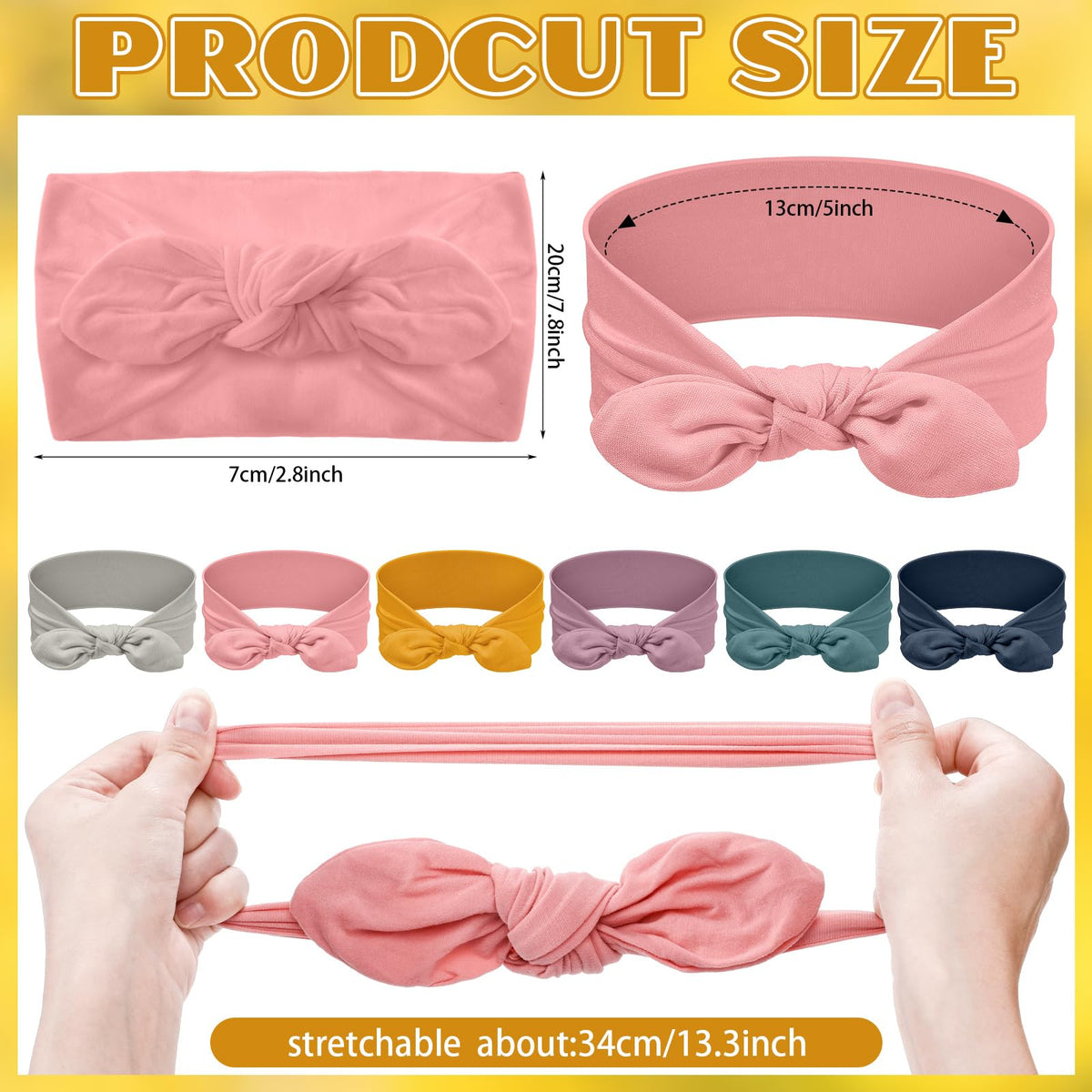 Giegxin headbands with removable rabbit ears for quick DIY styling