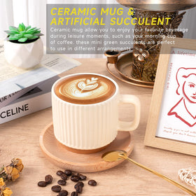GiftSketch vanilla coconut scented candle creates calming ambiance.