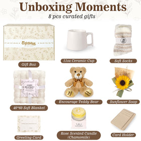 GiftBliss Thinking of You Sympathy Gift Basket conveys warmth and care.