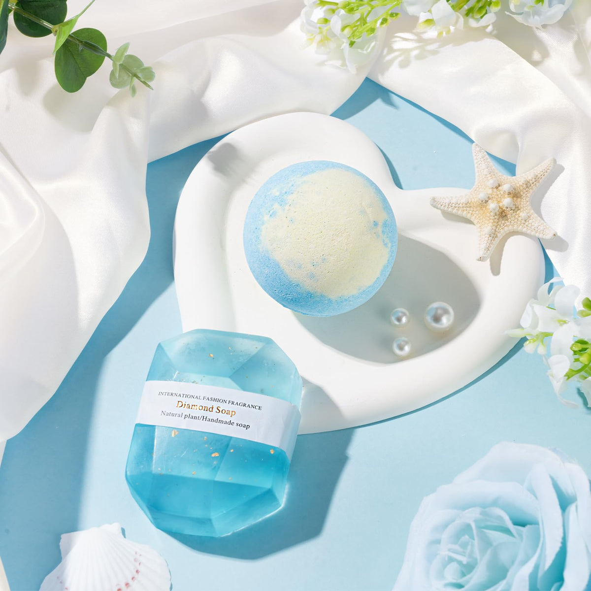 GiftPeak bath bomb delivers a relaxing, fragrant bath soak.