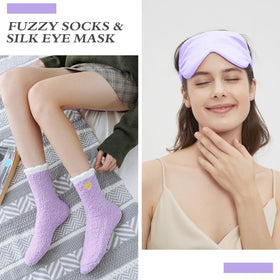 GiftPeak cozy socks for warm, snug relaxation at home.