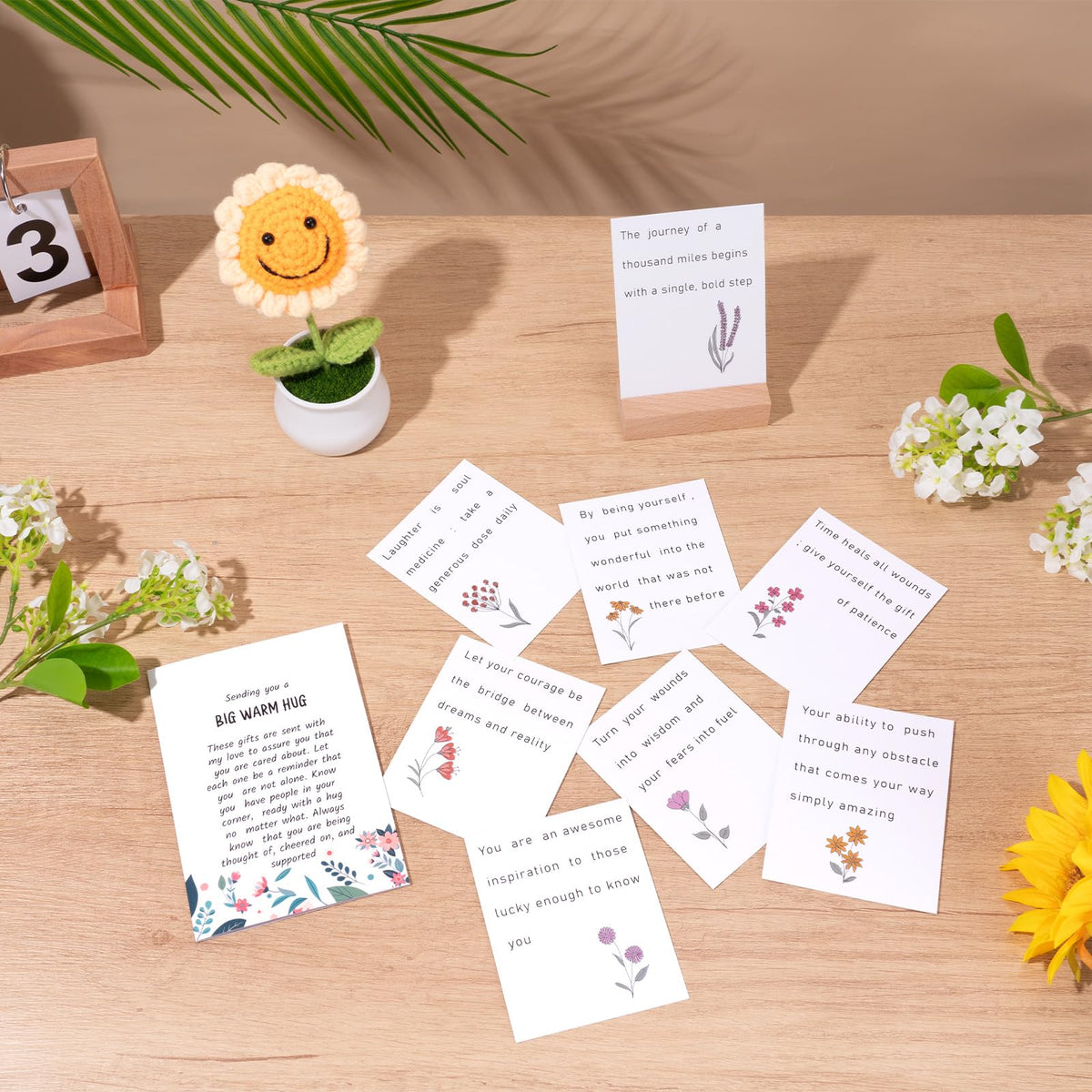 GiftPeak greeting card conveys warmth with a personal touch