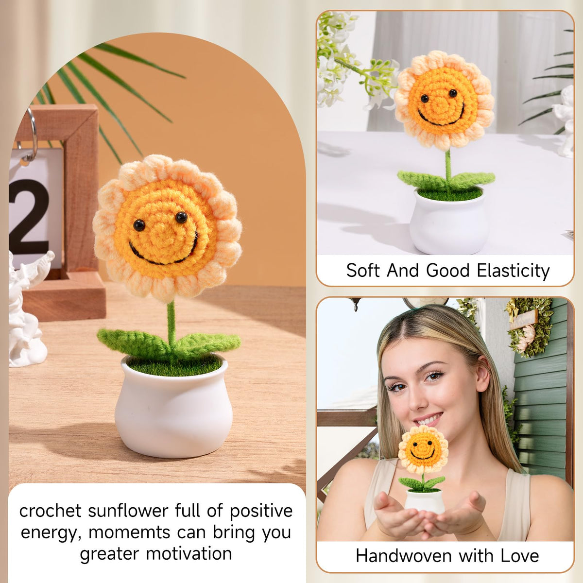 GiftPeak sunflower plush adds cheerful energy to recovery space