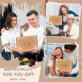 GiftSketch Mothers Day box elegant packaging enhances the unboxing experience.
