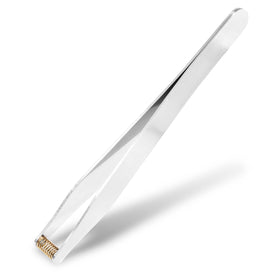 Product of Gifu Japan Seki ear hair trimmer with spring mechanism for safe grooming.
