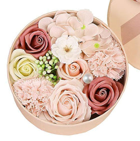 Giga Gud luxury flora rose-carnation bath soap gift box, ready for gifting