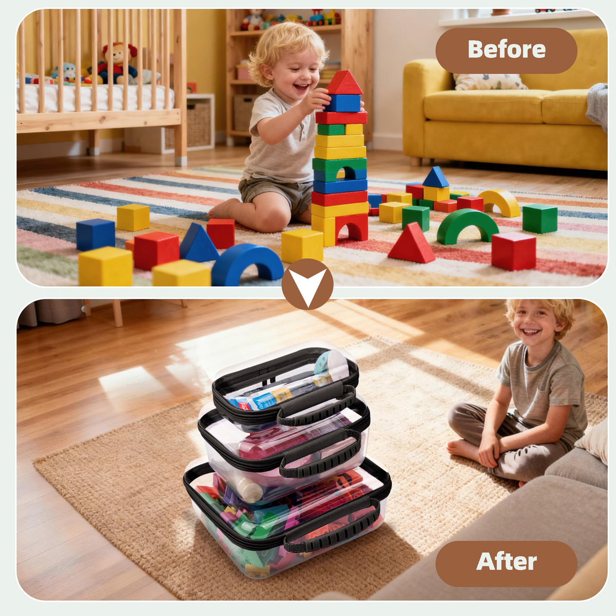 GigabitBest durable BPA-free material resists wear while protecting contents.