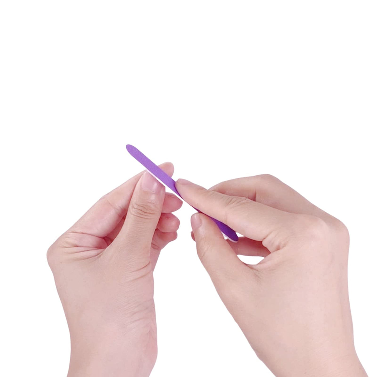 GigaGround double-sided emery nail file designed for comfort and hygiene