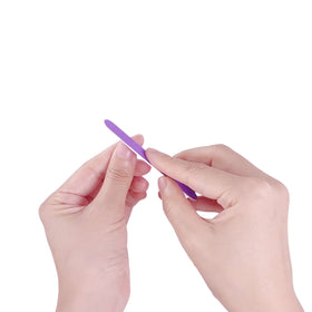 GigaGround double-sided emery nail file designed for comfort and hygiene