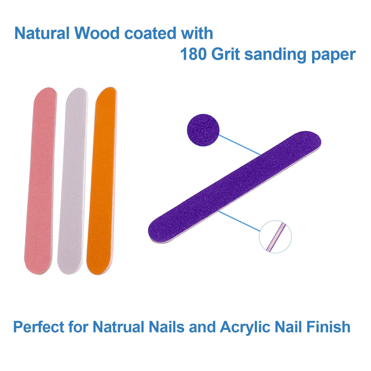 GigaGround travel-size mini nail file, compact for on-the-go manicures
