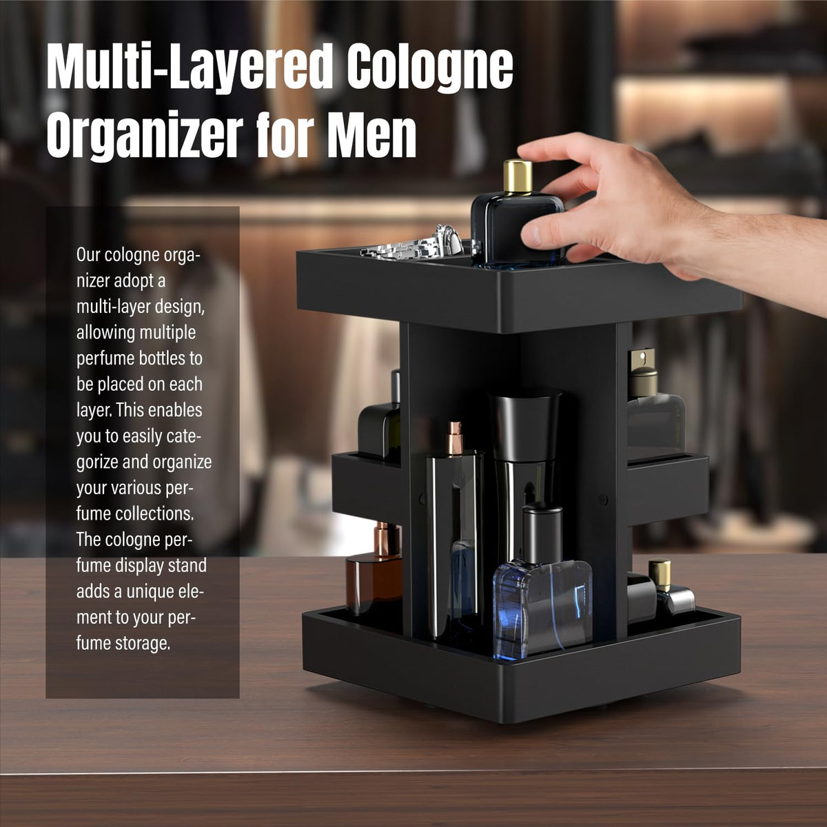 GIGASEO three-level display elevates fragrance styling