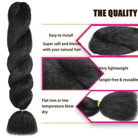 Gigastar 26-inch kinky-straight vixen 8-week wear with proper care