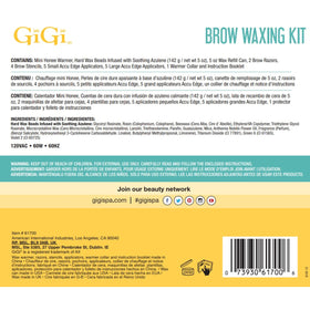 GIGI brow stencils help you create a flawless arch quickly at home