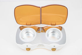 GIGI Deluxe Double Wax Warmer shown in salon or home setup