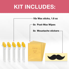 GIGI Post-wax wipes for quick, clean skin after grooming