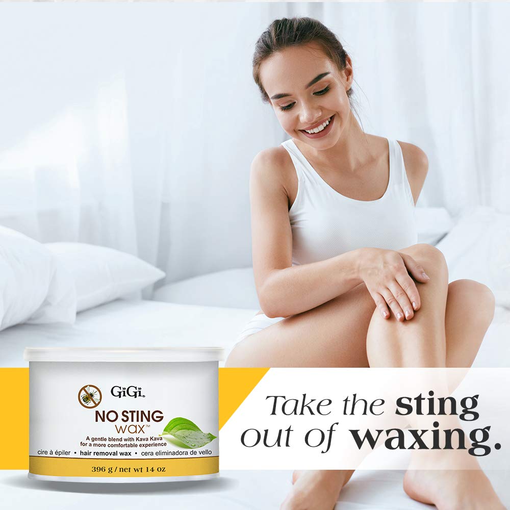 GIGI professional at home waxing setup ready for use.